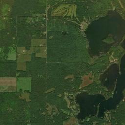 Cable, WI locator map