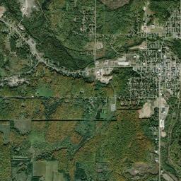 Iron River High Resolution Satellite Map