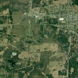 Crystal Falls High Resolution Satellite Map