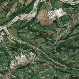 Trichiana High Resolution Satellite Map