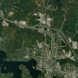 Sainte-Agathe-des-Monts High Resolution Satellite Map
