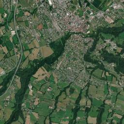 Etaux High Resolution Satellite Map