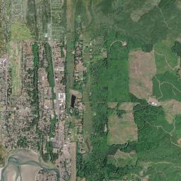 Gearhart High Resolution Satellite Map