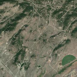 Aerial view of Brown’s Gulch