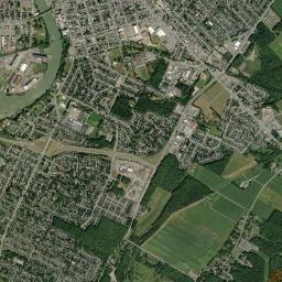 Sorel-Tracy High Resolution Satellite Map