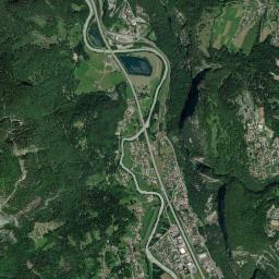 Magland High Resolution Satellite Map