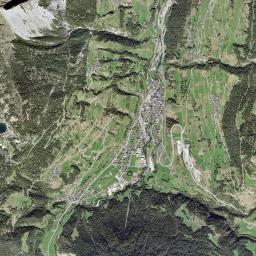 Orsières High Resolution Satellite Map