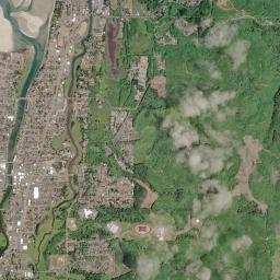 Seaside High Resolution Satellite Map