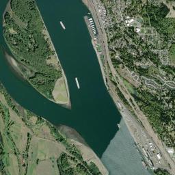 Kalama High Resolution Satellite Map