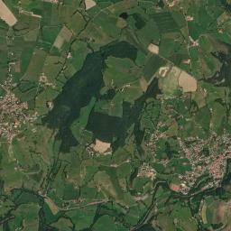 Régny High Resolution Satellite Map