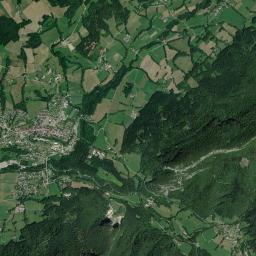 Thorens-Glières High Resolution Satellite Map