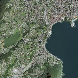Lugano High Resolution Satellite Map