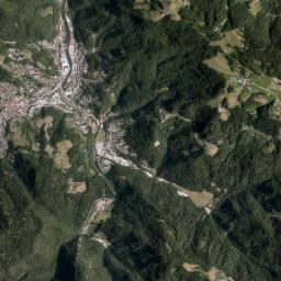 Idrija High Resolution Satellite Map