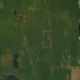 Little Round Lake High Resolution Satellite Map