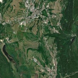 Hauteville-Lompnes High Resolution Satellite Map