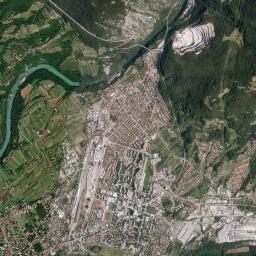 Solkan High Resolution Satellite Map