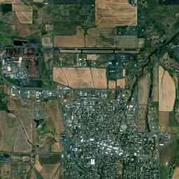 Grangeville High Resolution Satellite Map