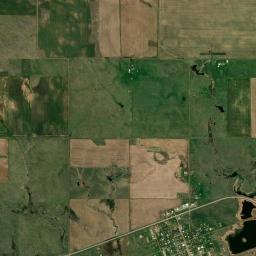 McIntosh High Resolution Satellite Map