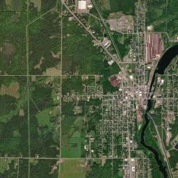 Park Falls High Resolution Satellite Map