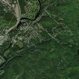 Sainte-Adèle High Resolution Satellite Map