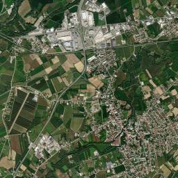 Fiume Veneto High Resolution Satellite Map