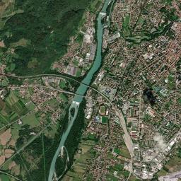 Gorizia High Resolution Satellite Map