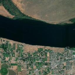 Irrigon High Resolution Satellite Map