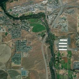 Umatilla High Resolution Satellite Map