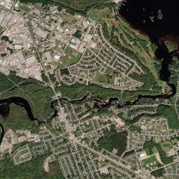 Petawawa High Resolution Satellite Map