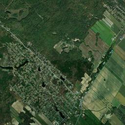 Lac-Lapierre High Resolution Satellite Map