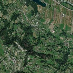 Combloux High Resolution Satellite Map