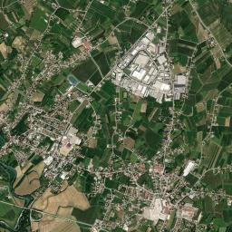 Brugnera High Resolution Satellite Map