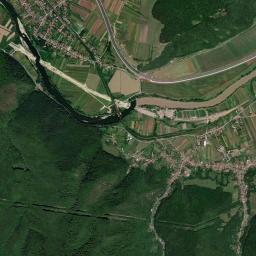 Brănişca High Resolution Satellite Map