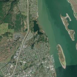 Saint Helens High Resolution Satellite Map