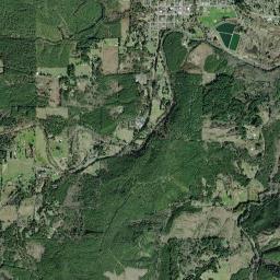 Vernonia High Resolution Satellite Map