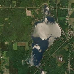 Chief Lake, WI locator map