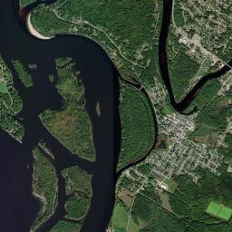 Fort-Coulonge High Resolution Satellite Map