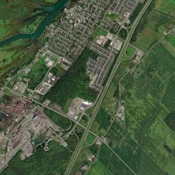 Contrecoeur High Resolution Satellite Map