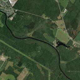 Kingsey Falls High Resolution Satellite Map