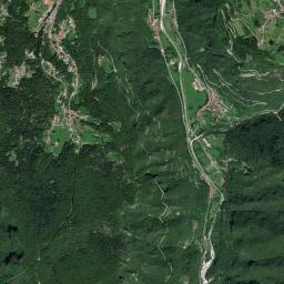 Tonezza del Cimone High Resolution Satellite Map
