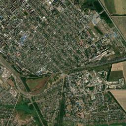 Tikhoretsk High Resolution Satellite Map