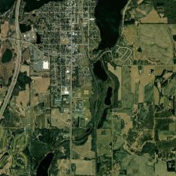 Pine City High Resolution Satellite Map