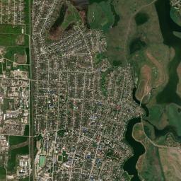 Bryukhovetskaya High Resolution Satellite Map