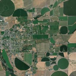 Stanfield High Resolution Satellite Map