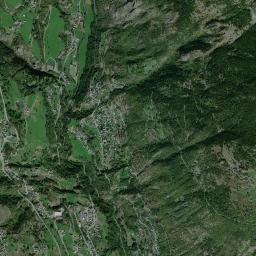 La Cretaz-Roisan High Resolution Satellite Map