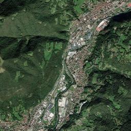 Gazzaniga High Resolution Satellite Map