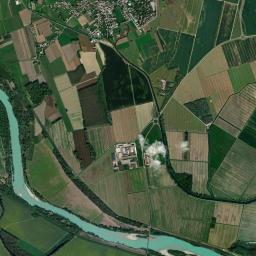 San Canzian d'Isonzo High Resolution Satellite Map