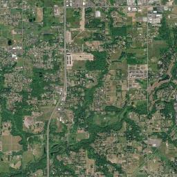 Meadow Glade High Resolution Satellite Map