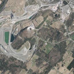 Aerial view of Jeffrey Mine