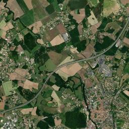 La Rochefoucauld High Resolution Satellite Map